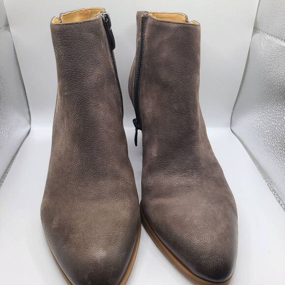Franco Sarto Aeron brown Chelsea boot booties 9M - Picture 3 of 9